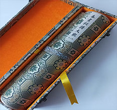 成武书画装裱案例